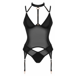 Corset Obsessive Brasica Negru XS-S