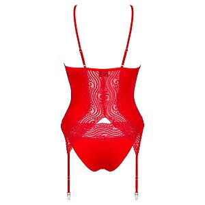 Corset Obsessive Diyosa Roșu XS-S