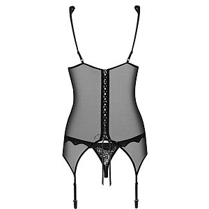 Corset Obsessive Emperita Negru S-M