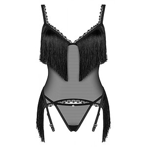Corset Obsessive Sherila Negru XS-S