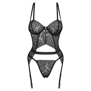 Corset Obsessive Yaskana Negru XS-S
