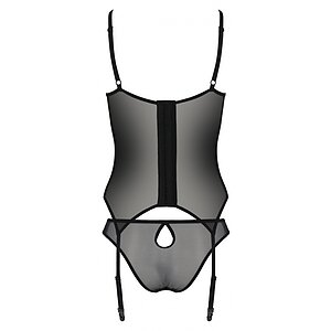 Corset Passion Eco Primula Negru L-XL