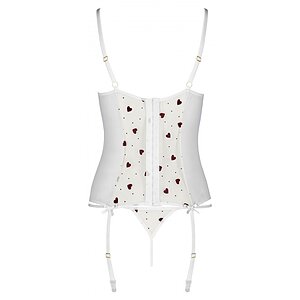 Corset Passion Lovelia Alb S-M