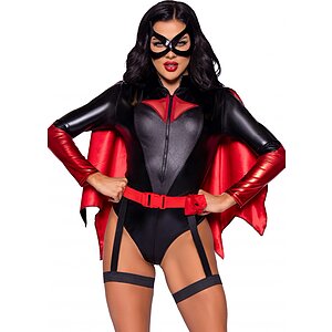Costum Leg Avenue Bat Woman Bodysuit Negru Costum Leg Avenue Bat Woman Bodysuit Negru pe Domnisoare.ro