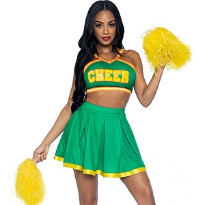 Costum Leg Avenue Bring It Baddie Verde pe Domnisoare.ro