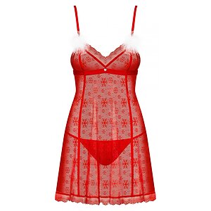 Costum Obsessive Claussica Roșu XS-S
