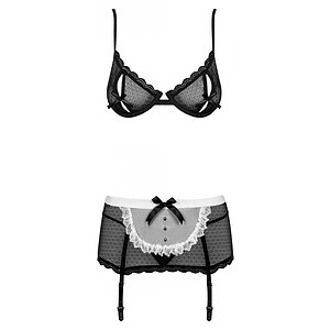 Costum Obsessive Maidme Negru S-M