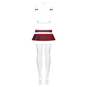 Costum Obsessive Schooly Alb S-M