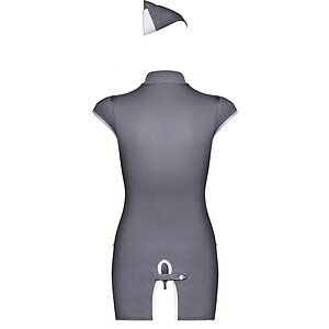 Costum Obsessive Stewardesă Gri S-M