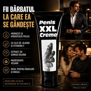 Cremă Penis XXL pentru Mărirea Penisului și Erecție 80 ml