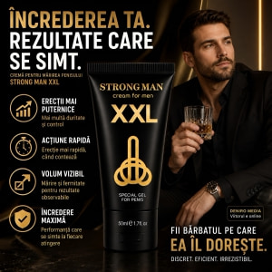 Cremă Pentru Creșterea Penisului Strong Man XXL 50 ml