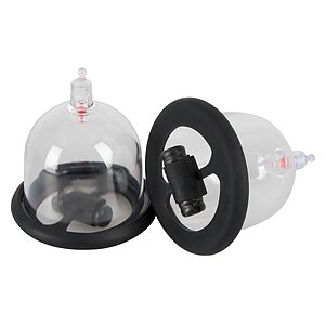Cupe Vibratoare Pentru Sfârcuri Bad Kitty Transparent