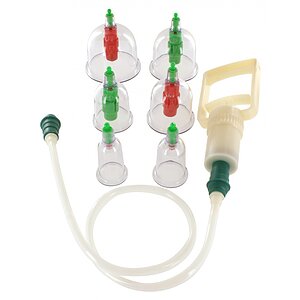 Cupping Vacuum Cup Set Transparent Cupping Vacuum Cup Set Transparent pe Domnisoare.ro