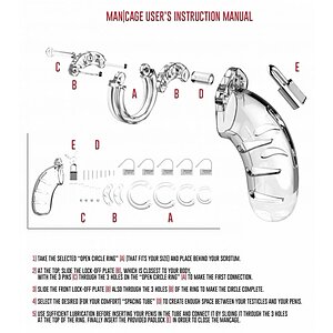 Cusca Penis ManCage By Shots Transparent