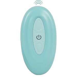 cuties RC Panty - Vibrator Discret, 10 Moduri, Reîncărcabil Albastru
