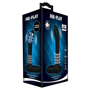 Debra Mr. Play Masator Prostată – 12 Vibrații, 3 Rotații Negru