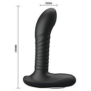 Debra Mr. Play Masator Prostată – 12 Vibrații, 3 Rotații Negru