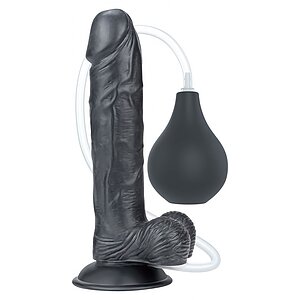 Dildo 23cm Cu Ejaculare Extremă Negru Dildo 23cm Cu Ejaculare Extremă Negru pe Domnisoare.ro