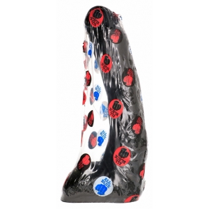 Dildo All Black 28 cm Negru