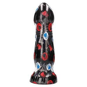 Dildo All Black Extra Sensations 27.5 cm Negru