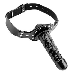 Dildo Căluș Deluxe Ball Negru Dildo Căluș Deluxe Ball Negru pe Domnisoare.ro