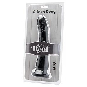 Dildo Cu Ventuză Get Real Negru