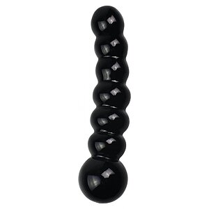 Dildo din Sticlă Glass Romance 15.5cm Negru Dildo din Sticlă Glass Romance 15.5cm Negru pe Domnisoare.ro