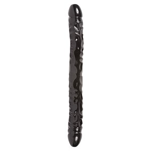 Dildo Double Header Veined Negru Dildo Double Header Veined Negru pe Domnisoare.ro