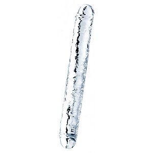 Dildo Dublu 30cm Flawless Transparent Dildo Dublu 30cm Flawless Transparent pe Domnisoare.ro