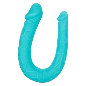Dildo Dublu AC-DC Turcoaz Dildo Dublu AC-DC Turcoaz pe Domnisoare.ro