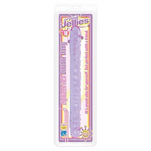 Dildo Dublu Crystal Jellies Mov
