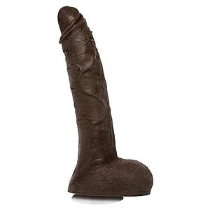 Dildo Jason Luv 25.4cm Maro pe Domnisoare.ro