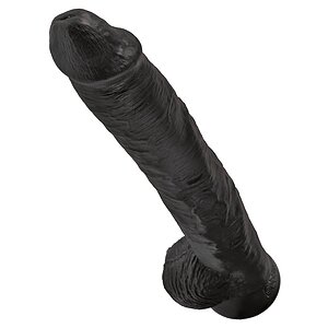 Dildo King Penis 35.6cm Negru