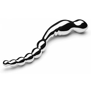 Dildo Le Wand Stainless Steel Swerve Argintiu pe Domnisoare.ro
