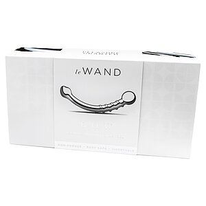 Dildo Metal Le Wand Stainless Steel Bow Argintiu