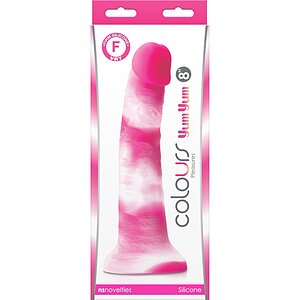 Dildo Realist Colours Yum Yum Roz