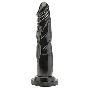Dildo Realistic 18cm Dong Negru Dildo Realistic 18cm Dong Negru pe Domnisoare.ro