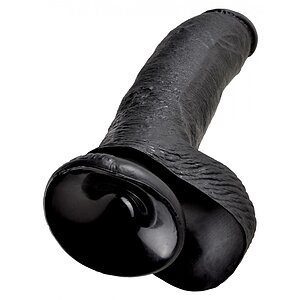 Dildo Realistic 22.9cm Negru