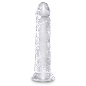Dildo Realistic King Penis 8 Inch Transparent Dildo Realistic King Penis 8 Inch Transparent pe Domnisoare.ro