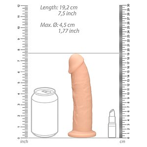 Dildo Realistic Silicon 19.2cm