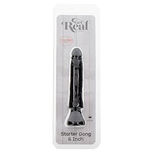 Dildo Realistic Starter 16cm Negru