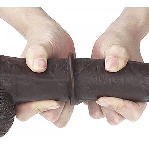 Dildo Sliding Skin Dual Layer Maro
