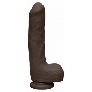 Dildo Uncut D 22.2 cm Maro pe Domnisoare.ro