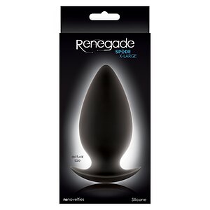 Dop Anal Spades - XL Negru