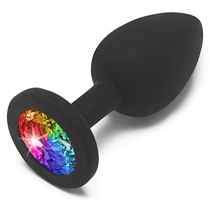Dop Cu Bijuterie Curcubeu Mic Negru Dop Cu Bijuterie Curcubeu Mic Negru pe Domnisoare.ro