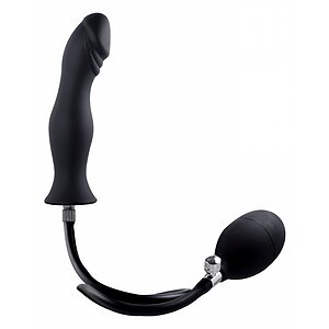 Dop Gonflabil cu Pompă Integrată 18cm — Reglaj Precis Negru Dop Gonflabil cu Pompă Integrată 18cm — Reglaj Precis Negru pe Domnisoare.ro