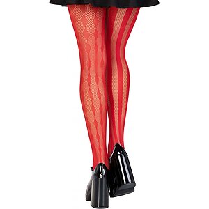 Dresuri Leg Avenue Harlequin Roșu XS-L
