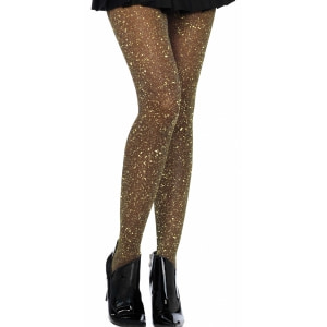 Dresuri Leg Avenue Lurex Tights Negru pe Domnisoare.ro