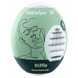 Egg Single Riffle Verde Egg Single Riffle Verde pe Domnisoare.ro