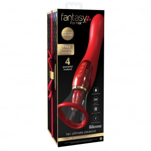 Fantasy For Her Ultimate Pleasure 24K Gold Roșu